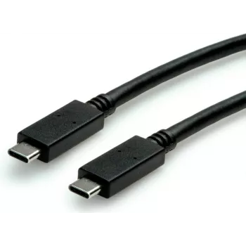 SECOMP STANDARD USB-C to USB-C 3.2 Gen 2 Cable, E-Mark, 10Gbps, 100W PD, 0.5m, Black S3520