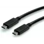 SECOMP STANDARD USB-C to USB-C 3.2 Gen 2 Cable, E-Mark, 10Gbps, 100W PD, 0.5m, Black S3520