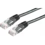 SECOMP STANDARD UTP Patch Cable Cat.6 (Class E), Black, 3 m S1763