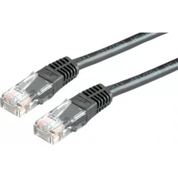 SECOMP STANDARD UTP Patch Cable Cat.6 (Class E), Black, 7 m (S1767)