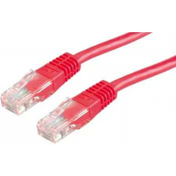 SECOMP STANDARD UTP Patch Cable Cat.6 (Class E), Red, 10 m S1729