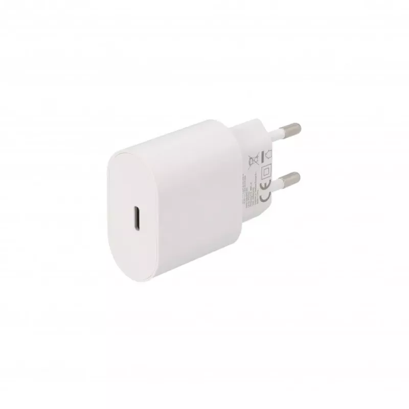 SEEK TOTI 20W USB-C PD Portable Wall Fast Charger, White