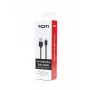 SEEK TOTI USB-A to Lightning, 2m PVC Data Cable 2A (non-MFI), Black