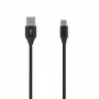 SEEK TOTI USB A to Micro USB, 2m Braided Cable 2A, Black