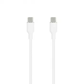 SEEK TOTI USB-C to USB-C Silicone Cable 1m 3A White