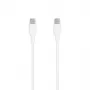 SEEK TOTI USB-C to USB-C Silicone Cable 1m 3A White