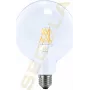 SEGULA LED Globe 125 Clear E27 6.5W 650Lm 2700K Warm White Dimmable