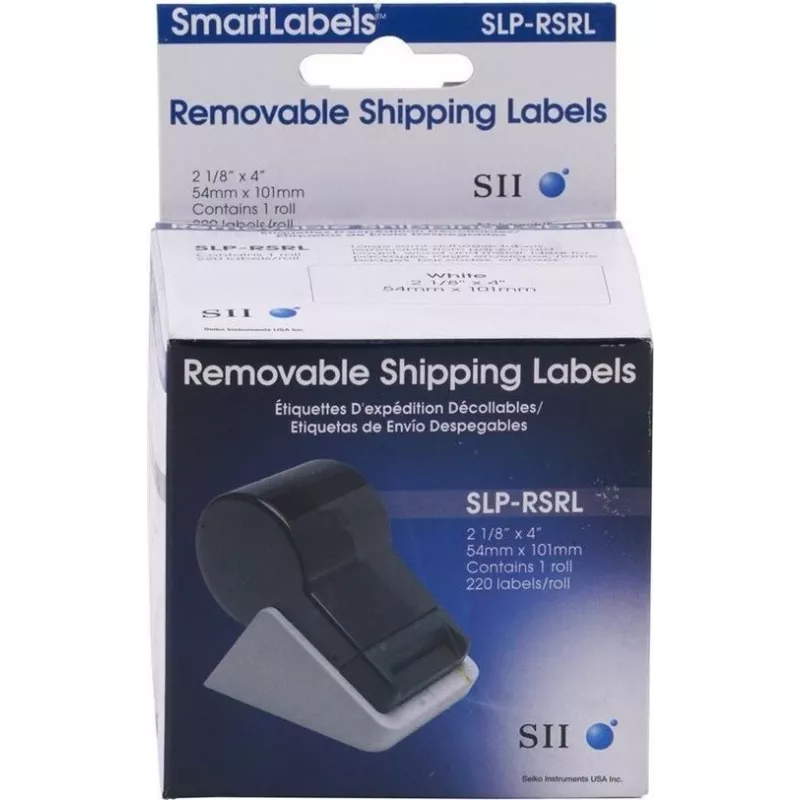 SEIKO II Shipping Labels White 54x101mm Direct Thermal Labels 220 Labels per Roll