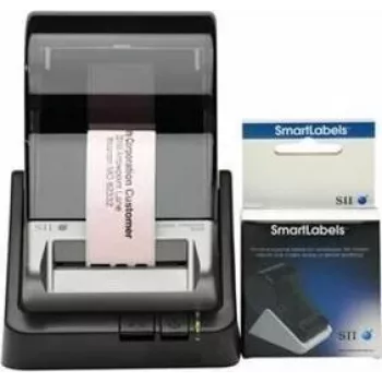 Seiko Instruments Pink Direct Thermal Labels for Smart Label Printer 100, 120, 200, 220, 620, 650SE, EZ30, Pro (54 mm x 101 mm, 220 Labels/Roll, 1 Roll) 42100602
