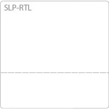 Seiko Instruments SLP-RTL Semi-Adhesive Shipping Labels 37 x 37 mm, 1120 Labels (2 Rolls x 560) for Smart Label Printer 200, 220, 240, 420, 430, 440, 440 Office Administration Pack, 450 42100641