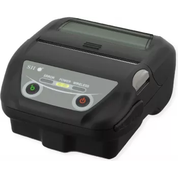 SEIKO MP-B30 / MP-B30L Mobile Direct Thermal Printer, 203dpi, USB, WLAN, Black, Kit with USB Cable, Belt Clip, Battery