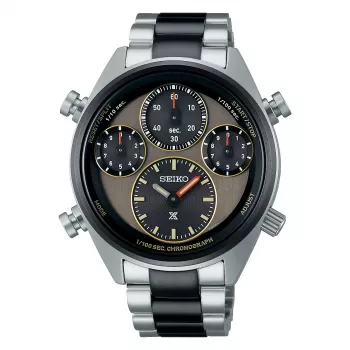 SEIKO Prospex Speedtimer Solar Chronograph Watch SFJ005P1 42mm Stainless Steel