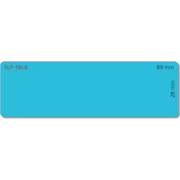 Seiko SLP-1BLB Blue Address Labels 28x89mm (130 Labels/Roll)