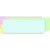 Seiko SLP-4AST Assorted Colour Address Labels - 28 x 89 mm, 520 Labels (4 Rolls of 130) for Smart Label Printer 420/425/430/440/450 16.06.2037