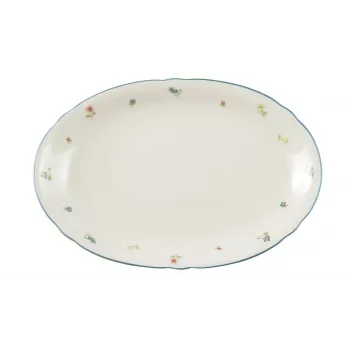 Seltmann Marie-Luise Streublume Oval Serving Plate 31 x 21 cm