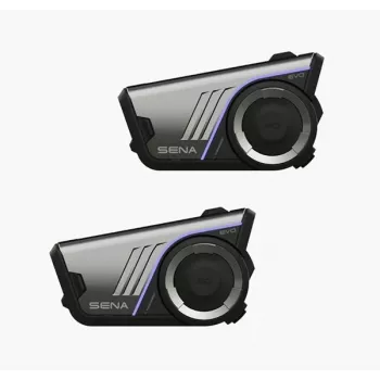 SENA 60S EVO Motorcycle Mesh Communication System Dual Pack with Harman Kardon Audio