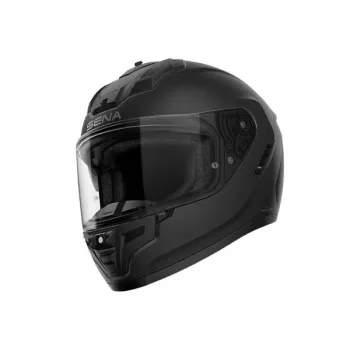 Sena Phantom ANC Full-Face Helmet with Mesh Intercom, Matte Black, Size S