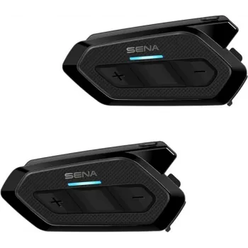 SENA SPIDER RT1 Mesh Motorcycle Intercom Dual Pack – Bluetooth 5.2, Mesh Intercom, Up to 12h Talk Time