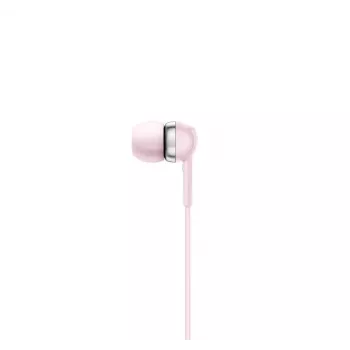 Sennheiser CX 80U Wired In-Ear Headphones with Microphone and In-Line Remote, Sakura Pink, 17 Hz - 20 kHz