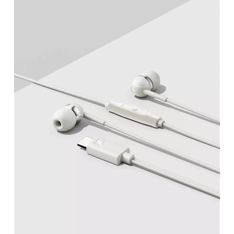 Sennheiser CX 80U Wired USB-C Earphones with Microphone, White