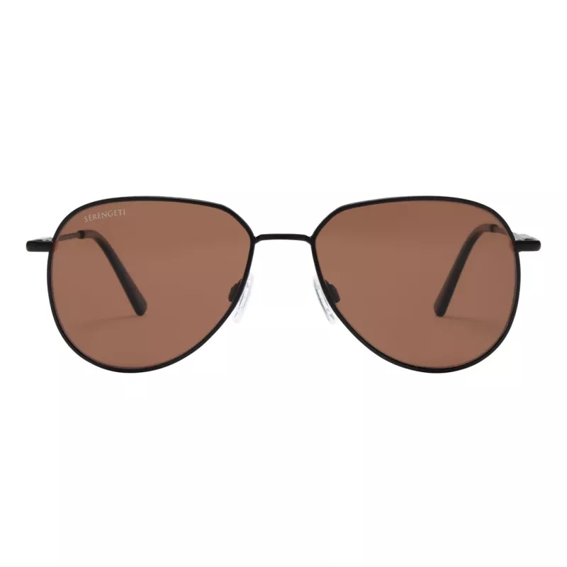 SERENGETI Sestriere Men's Sunglasses SS543002 Satin Black Drivers Gradient 56/16/150 mm