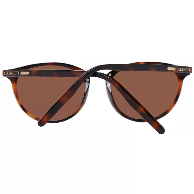 SERENGETI Women 8844 Sunglasses - Cat-Eye / Butterfly, Photochromic, Polarized, Drivers Brown Lens, Shiny Black Frame