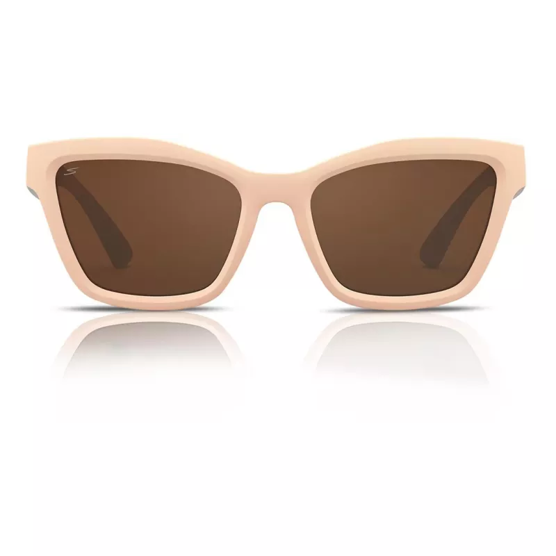 SERENGETI Women's SS537002 Sunglasses - Drivers Brown Polarized Photochromic - 54/15/135 mm