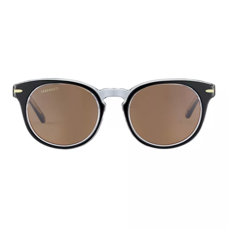 SERENGETI Women's SS574006-S Sunglasses - Photochromic Mineral Glass, Polarized, UV Protection, 51mm