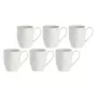 Set of 6 Porcelain Mugs LA PORCELLANA BIANCA Bianca Collection