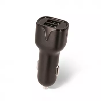 Setty 2xUSB Car Charger 2.4A Black