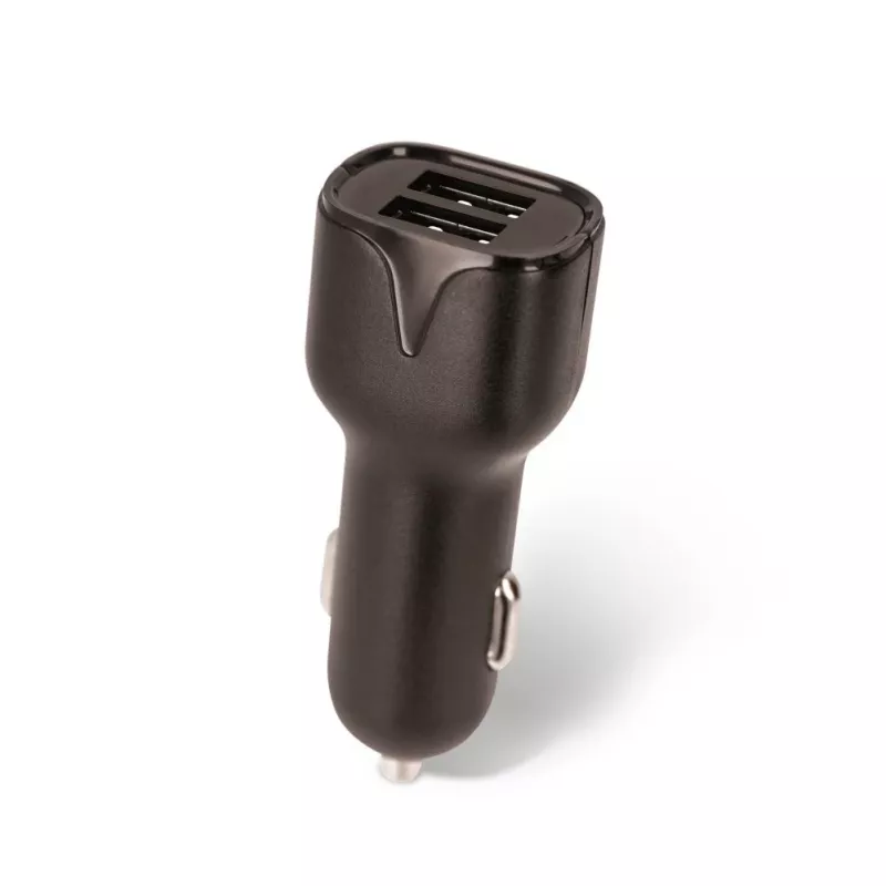 Setty 2xUSB Car Charger 2.4A Black