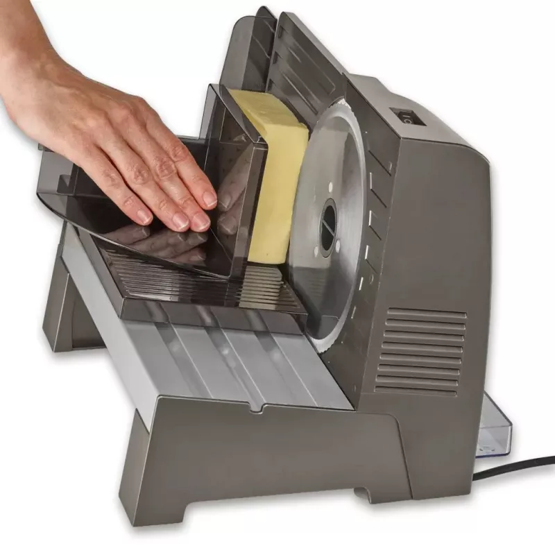 Severin AS 3918 Electric Food Slicer 180W Silver/Black
