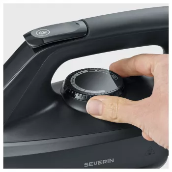 Severin BA 3192 Steam Ironing Station – 2400W, 5.5 bar, Ceramic Soleplate, Matt Black