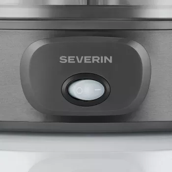 Severin JG 3510 Yoghurt Maker, 7 x 150 ml Glass Jars, 13 W, White