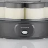 Severin JG 3510 Yoghurt Maker, 7 x 150 ml Glass Jars, 13 W, White