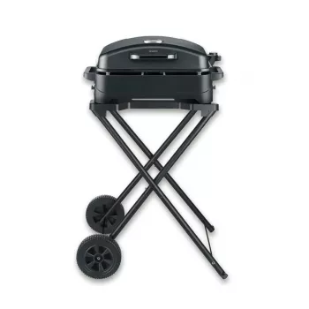 Severin PG 8598 Electric BBQ Grill with Stand 2500 W Chrome Grid 1000 cm²