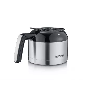 SEVERIN TK 5547 2-Slice Toaster, 800 W, Stainless Steel/Black