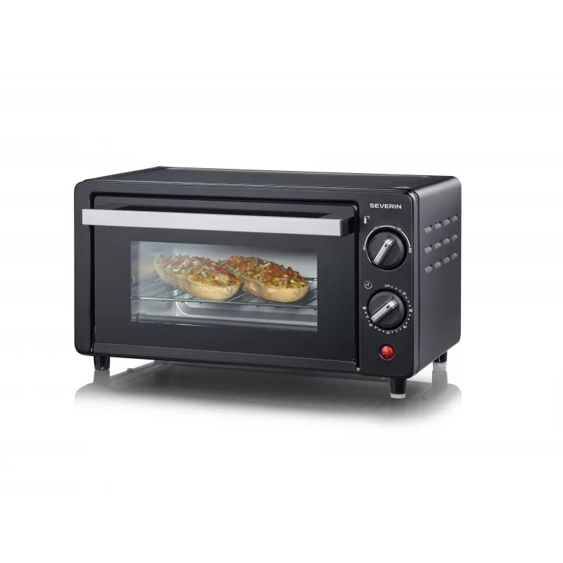 Severin TO 2062 Tabletop Oven with Rotisserie, 20 L, 1500 W, Black