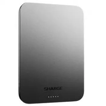SHARGE AeroMag Air Power Bank 5000mAh Qi2 15W Wireless 20W USB-C PD Black YDD-AEROMAGAIR-M6
