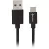 SHARKOON USB 2.0 Cable, USB-A Male to USB-C Male (Black, 2 m)