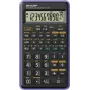 Sharp EL-501T Scientific Calculator, 10-Digit LCD, 131 Functions, Pocket, Black SH-EL501TBVL