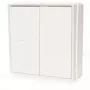 Shelly Blu ZB Wall Switch 4 Smart Wireless 4-Button Wall Switch, Zigbee & Bluetooth, Battery-Powered, White Shelly_B_ZB_WS_4_SA