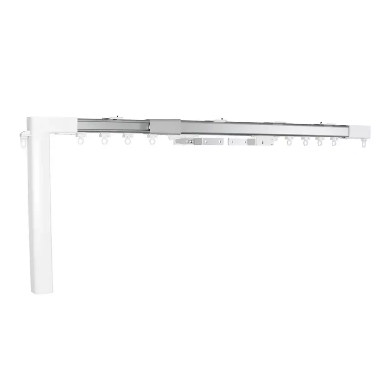 Shelly PbS·Raex Extendable Curtain Rod 2.3m - 4m, Metallic, 28mm Diameter, 10kg Load