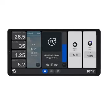 Shelly Wall Display X2 WiFi/BLU Smart Wall Touch Panel (White)
