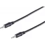 SHIVERPEAKS 3.5 mm Jack Audio Cable, Male to Male, 2.5 m, Black