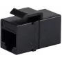 SHIVERPEAKS BASIC-S Keystone Jack RJ45 Cat.6 UTP Coupler, White BS08-10006
