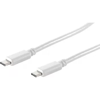 shiverpeaks BS13-45026 USB-C to USB-C Cable 1m White USB 3.2 Gen 2 10Gbps 100W PD