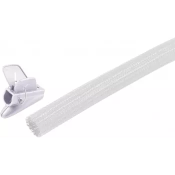 SHIVERPEAKS BS18-35376 Flexible Cable Duct Set, 19 mm, White, 3.75 m