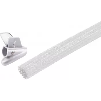 SHIVERPEAKS BS18-36066 Flexible Cable Channel Set, 25 mm, White, 7.5 m