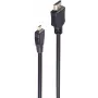 shiverpeaks BS77470-0.5-3 High Speed HDMI Cable with Ethernet - Type A to Micro HDMI (Type D), 0.5 m, Black